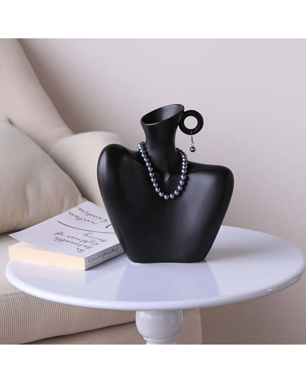 YY5918  Şık Boyun Sergi Standı Takılık Vazo Silikon Kalıp